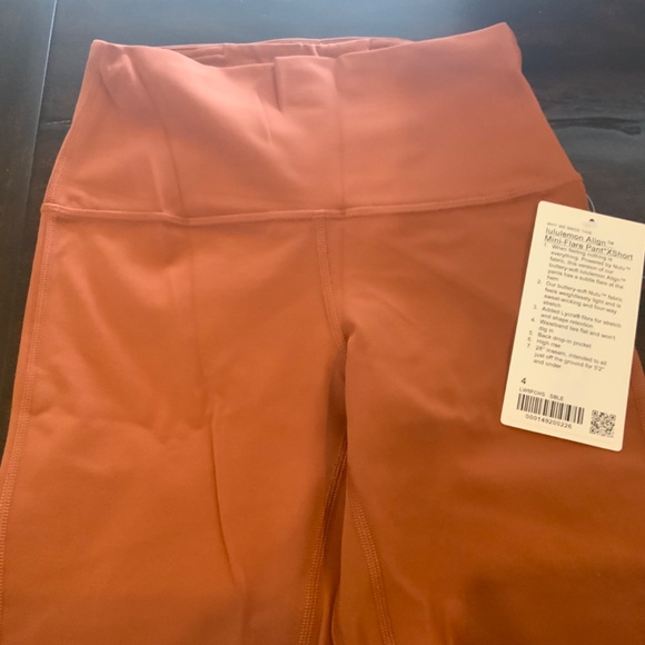 Lululemon Align High-Rise Mini-Flared Pant Extra Short 28” Sable size 4  NWT,HTF - Picture 2 of 6